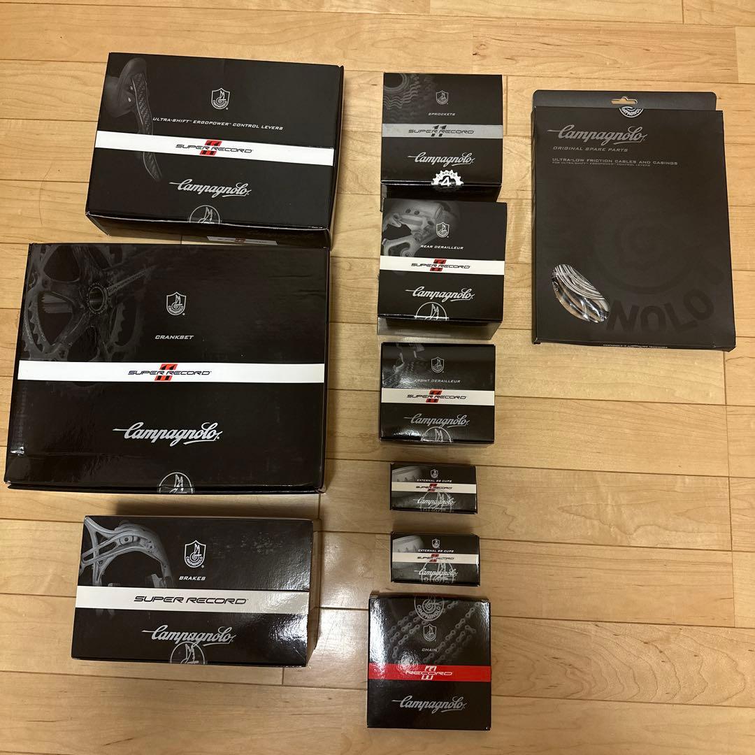 カンパニョーロ　スーパーレコード　レコード（チェーンのみ）　コンポセット