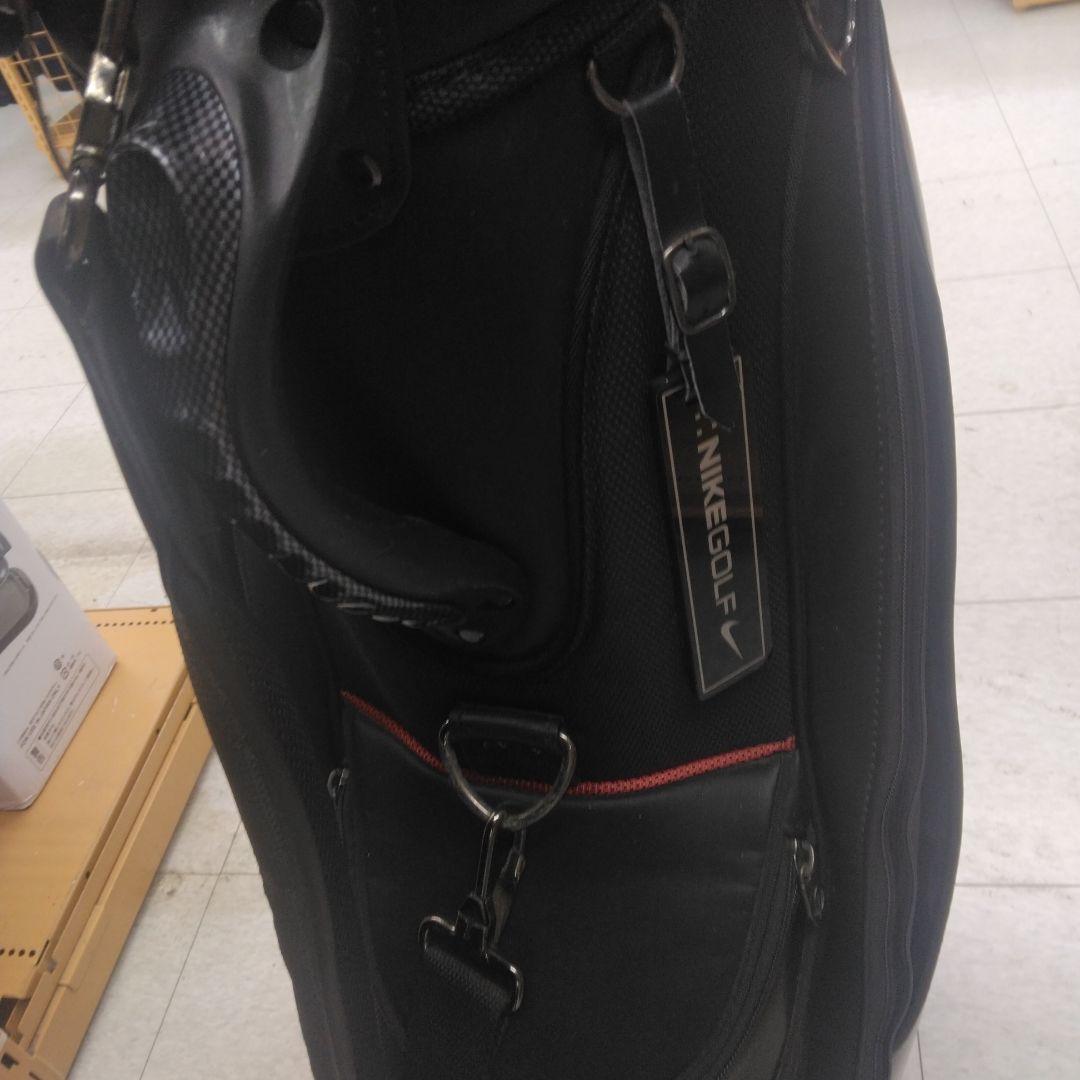 NIKE ナイキゴルフ　9型　キャディバッグ　ブラック　フード付き