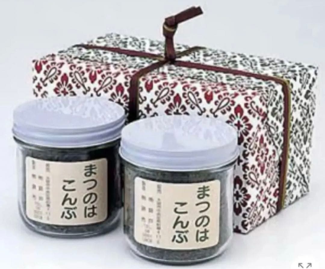 【未開封】花錦戸 まつのはこんぶ　瓶入り145g × 2個