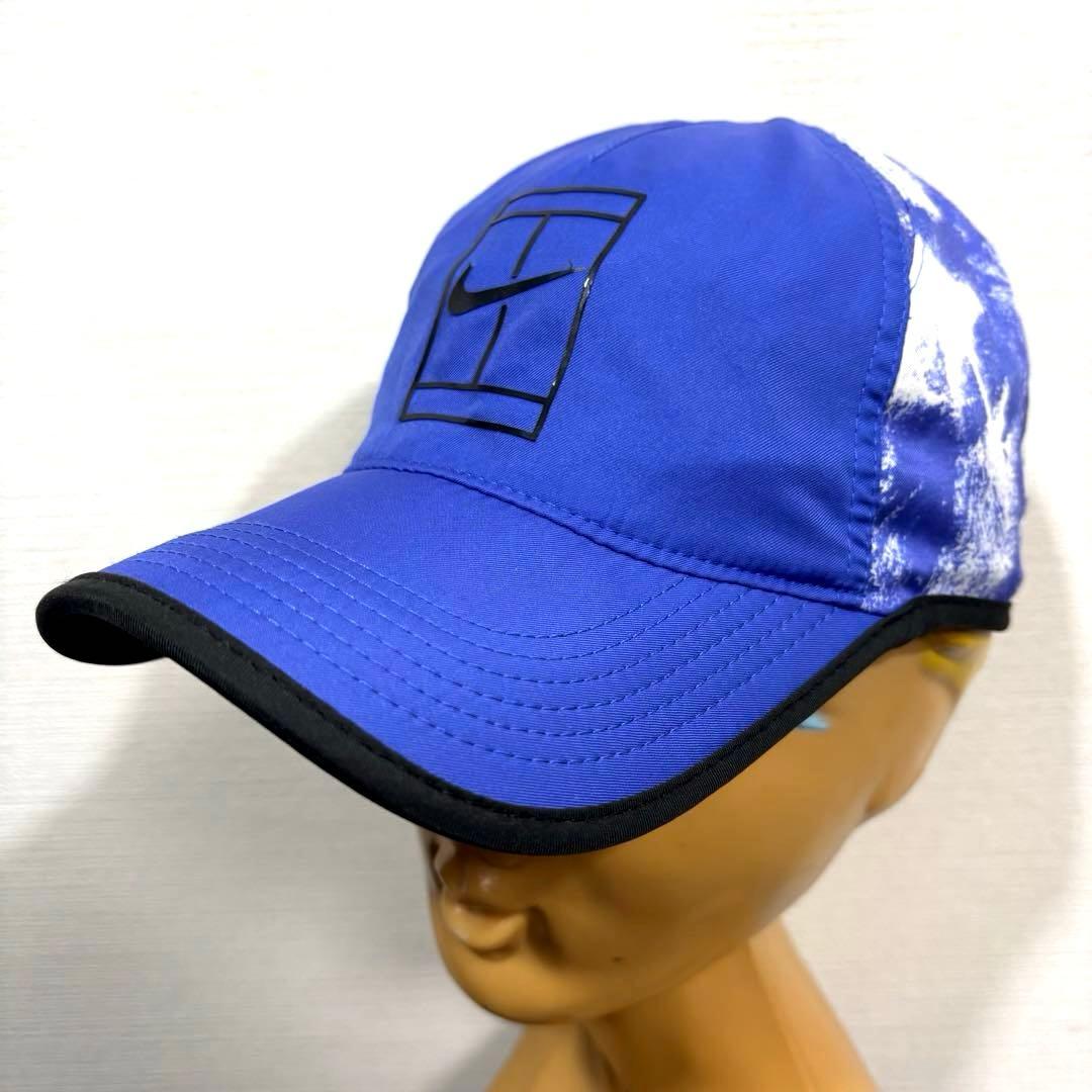 希少 ナイキコート エアロビル フェザーライト テニスキャップ 帽子