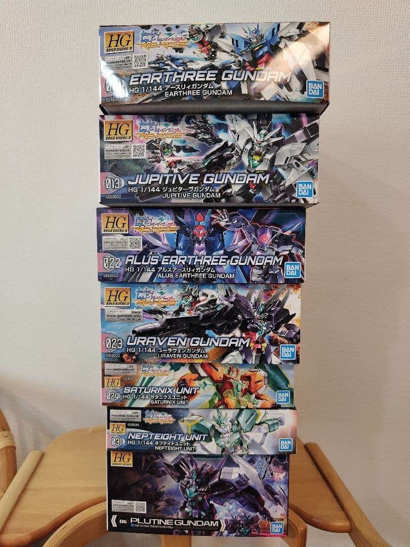 ガンプラ　HG1/144　コアガンダムシリーズ　7個セット