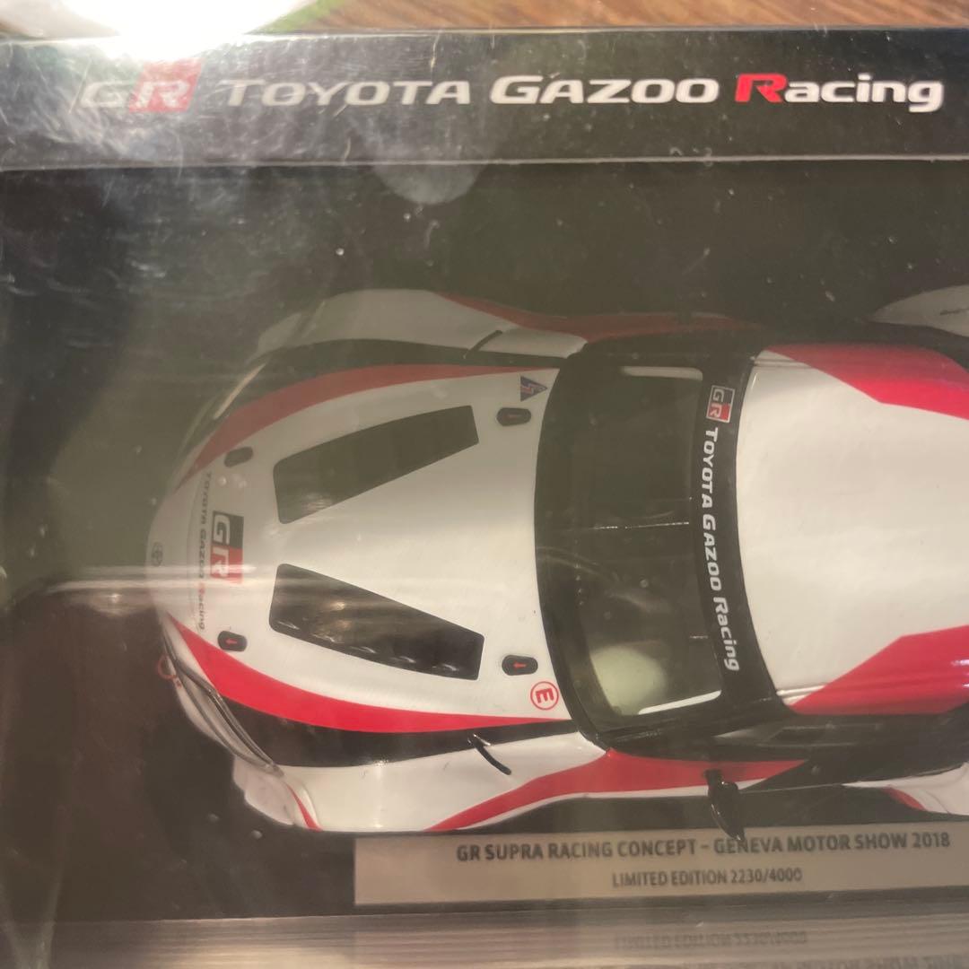 絶版　TOYOTA GR別注　1/43 GR スープラ レーシング コンセプト