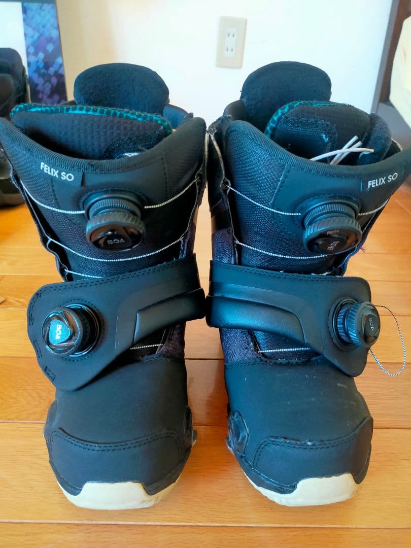 更に値下げ！スノーボードブーツとビンディングBURTONステップオンセット