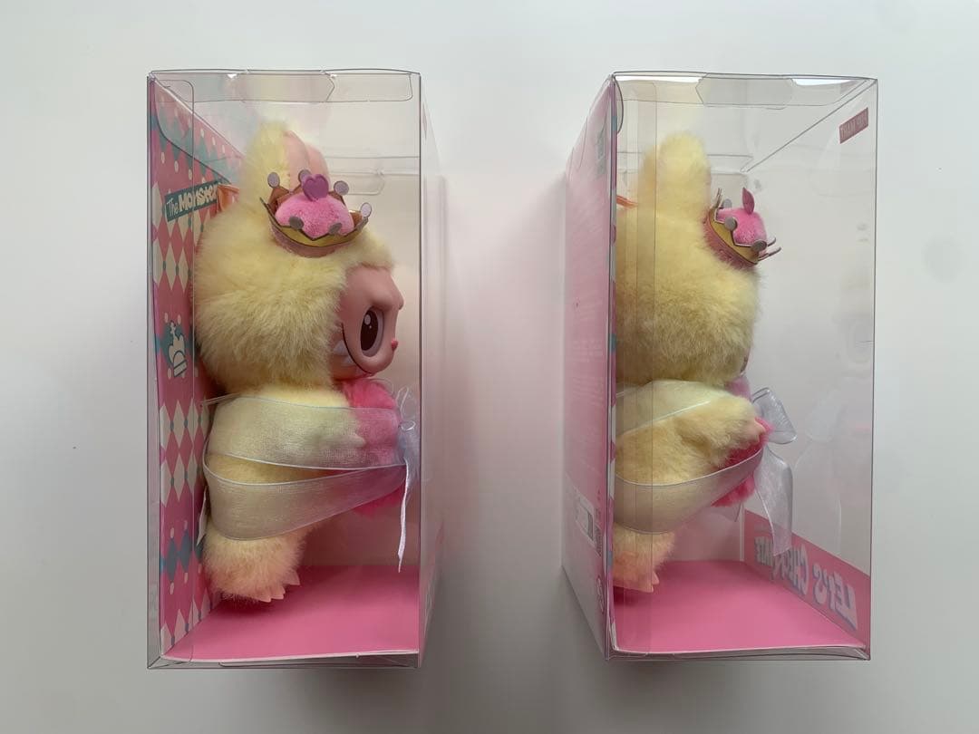 POP MART LET'S CHECKMATE ぬいぐるみ labubu 2個