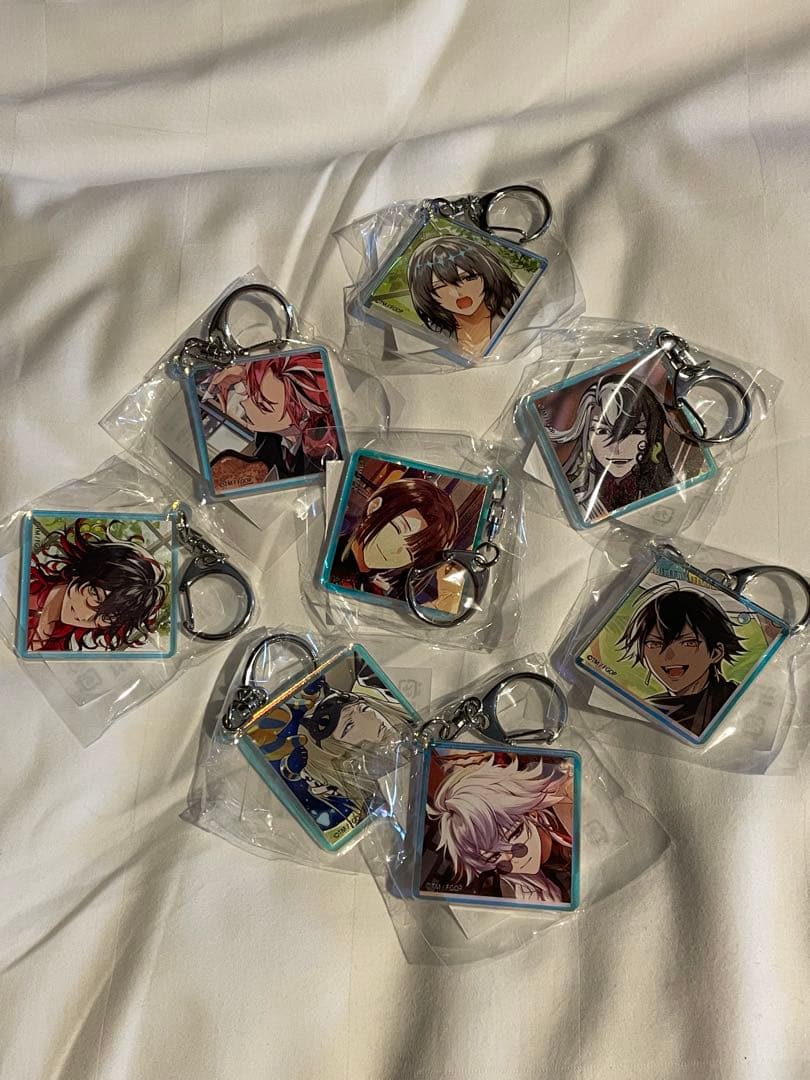 FGO ホテルカルデア 限定 カプセルトイ アクリルキーホルダー コンプ セット