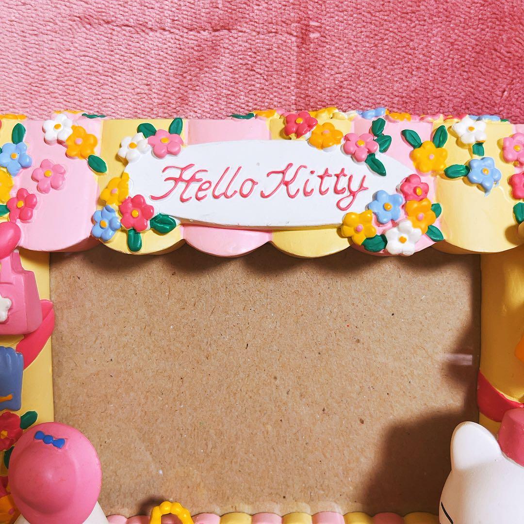 希少レア　ハローキティ　フォトフレーム　平成レトロ　タイニーチャム　サンリオ