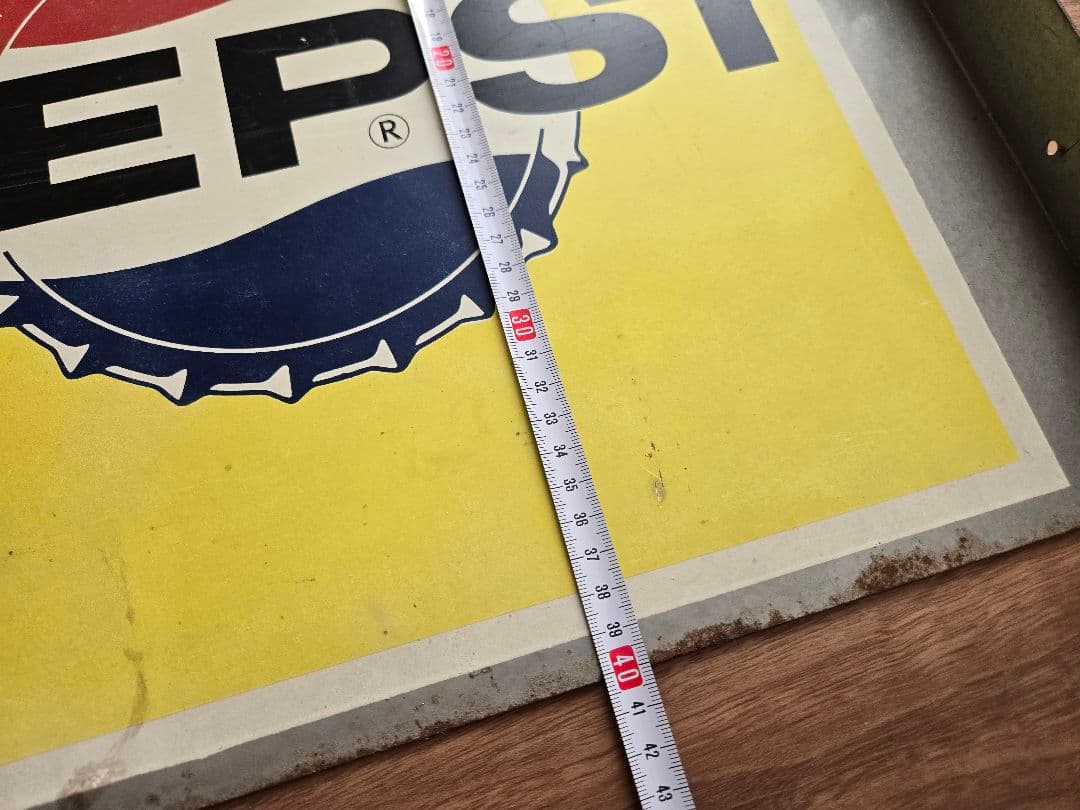 yama　PEPSI ヴィンテージ メタルサイン　ペプシ