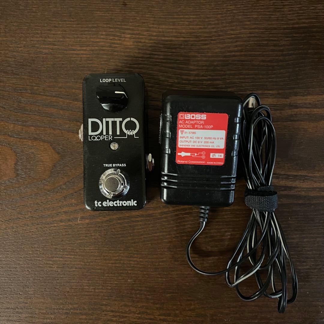tc electronic Ditto LooperとBOSSアダプターセット