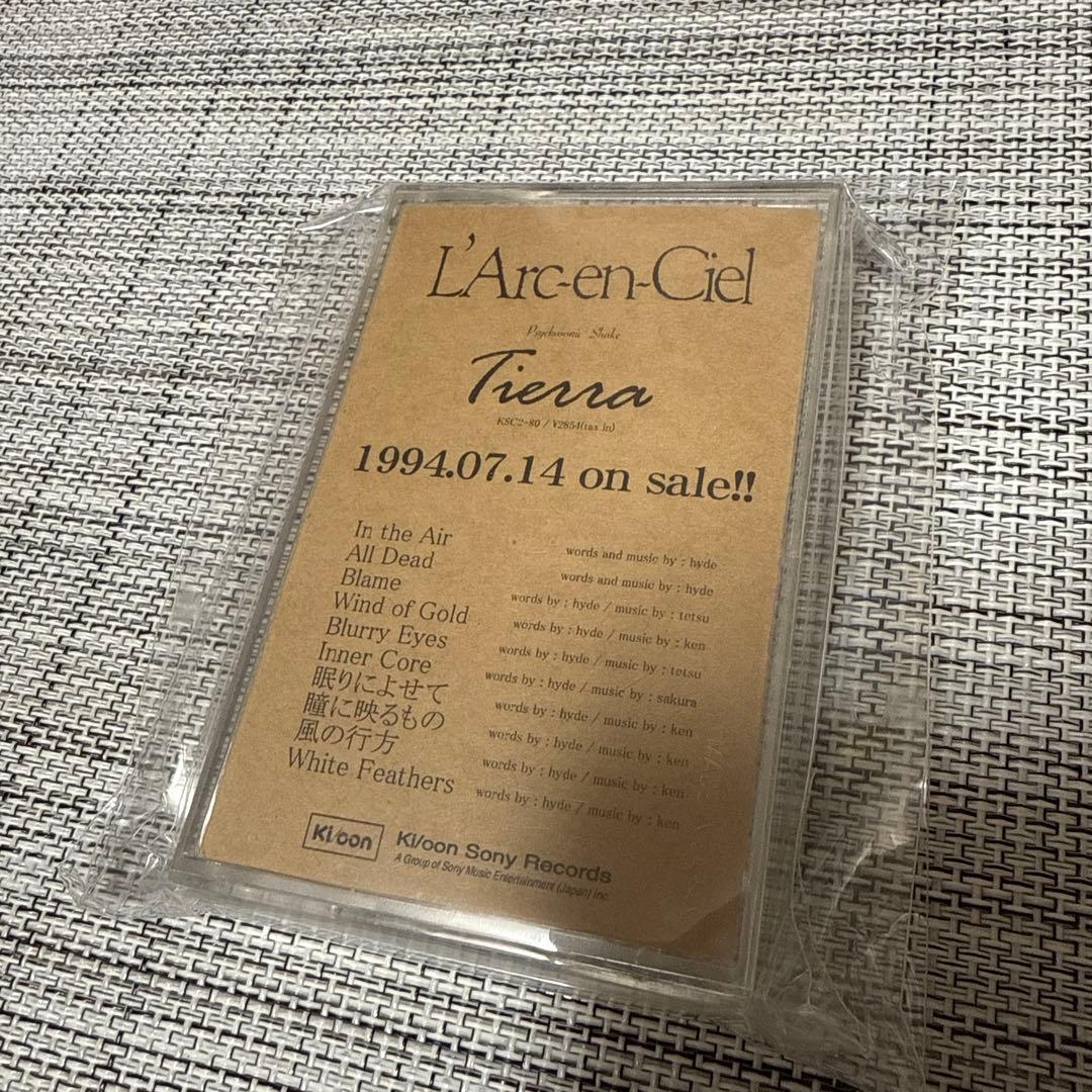 新品未開封 tierra カセット プロモ版 ラルク L'Arc サンプル