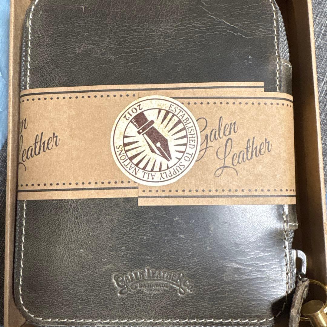 〈本日限定〉ガレンレザー　10本挿し　ペンケース