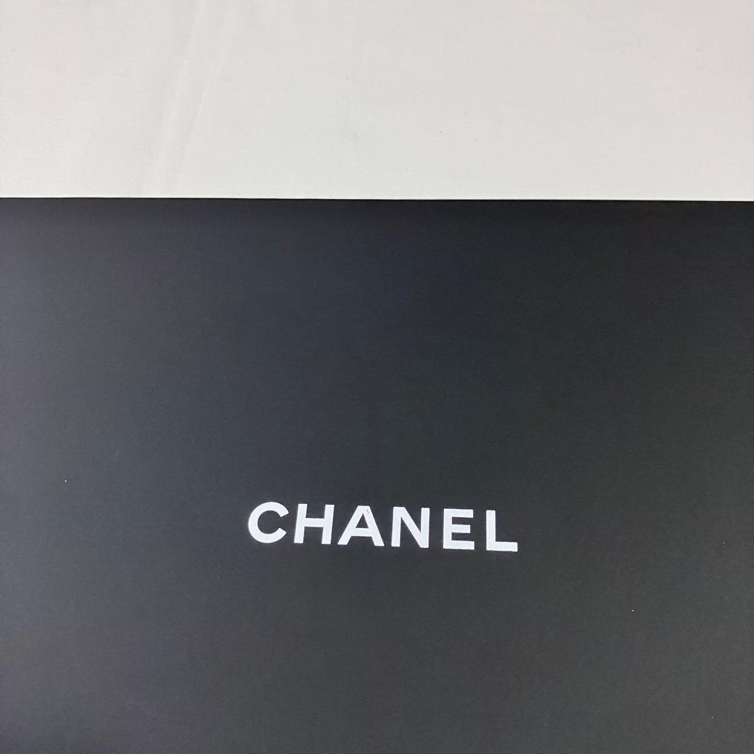 美品　シャネル　ネックレス　ロングネックレス　ケース　空箱　デニム