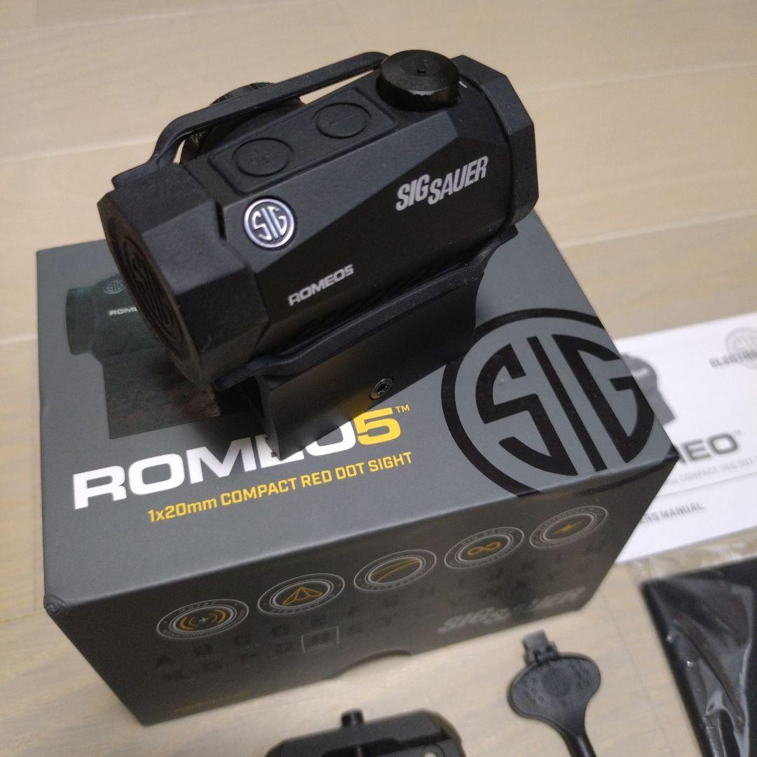SIG SAUER ROMEO5 ドットサイト 実物