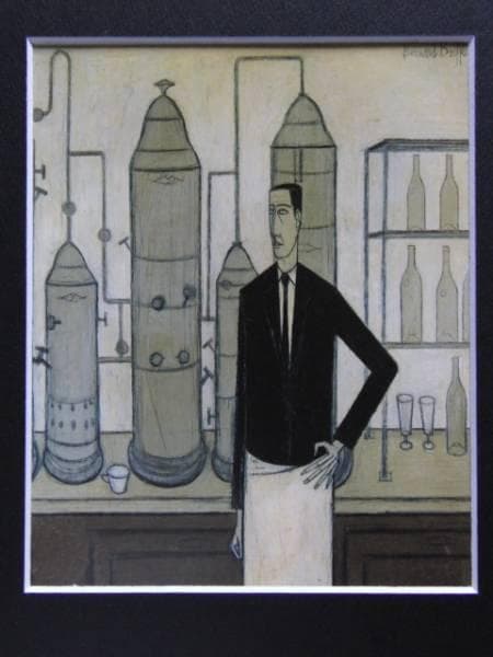 ベルナール・ビュッフェ【Le bar du Liberty's】