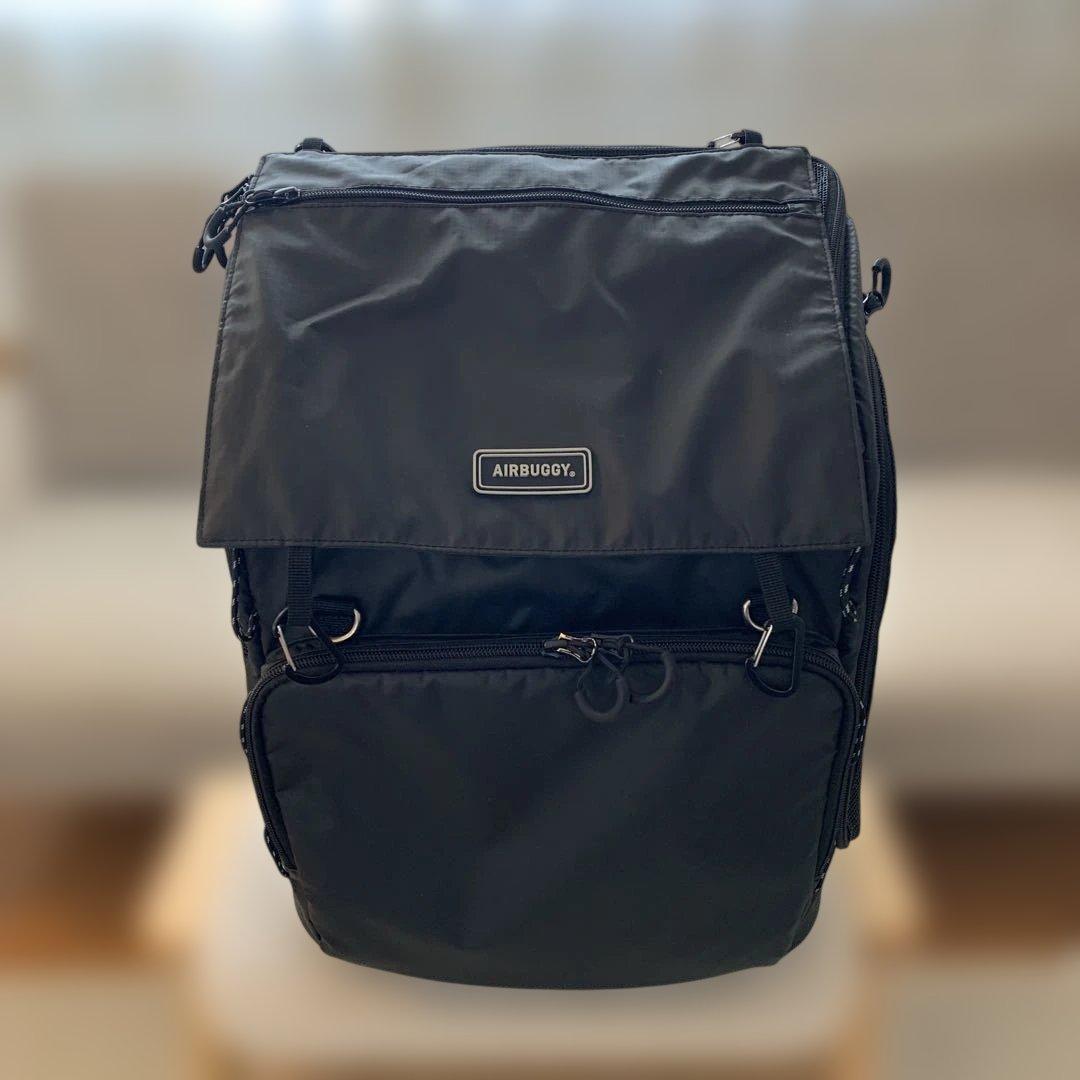 AIRBUGGY エアバギー 3WAY バックパックキャリー　レギュラー　黒