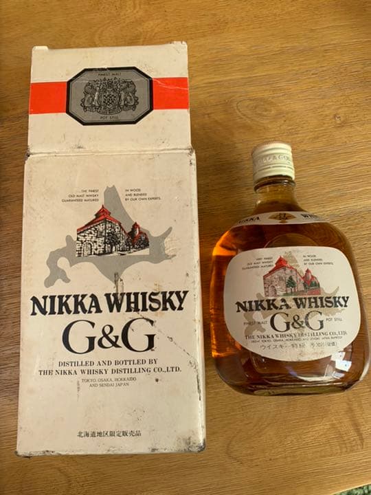 未開封 ウィスキー G&G ニッカ