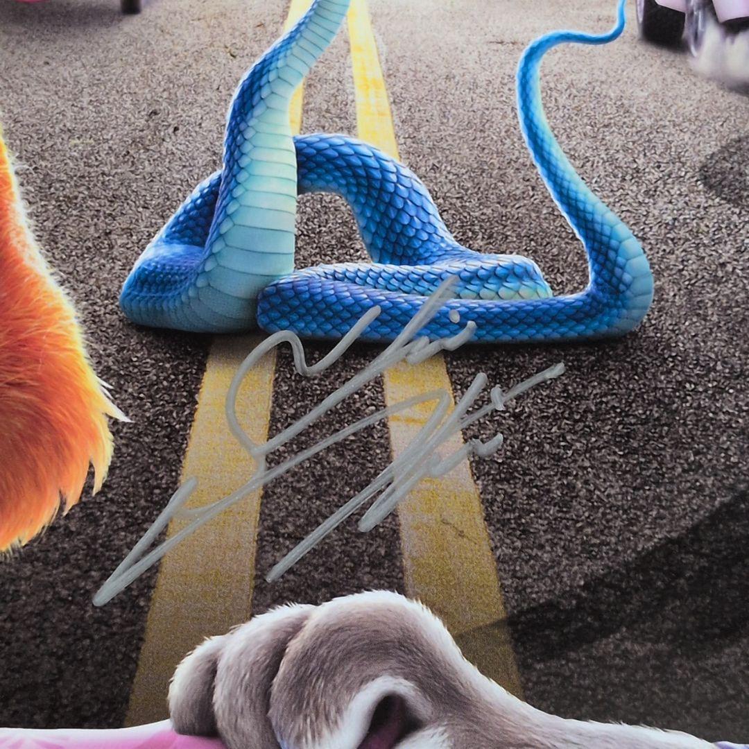 ズートピア2 直筆サイン ポスター ディズニー映画 当選品 上戸彩 森川智之✕