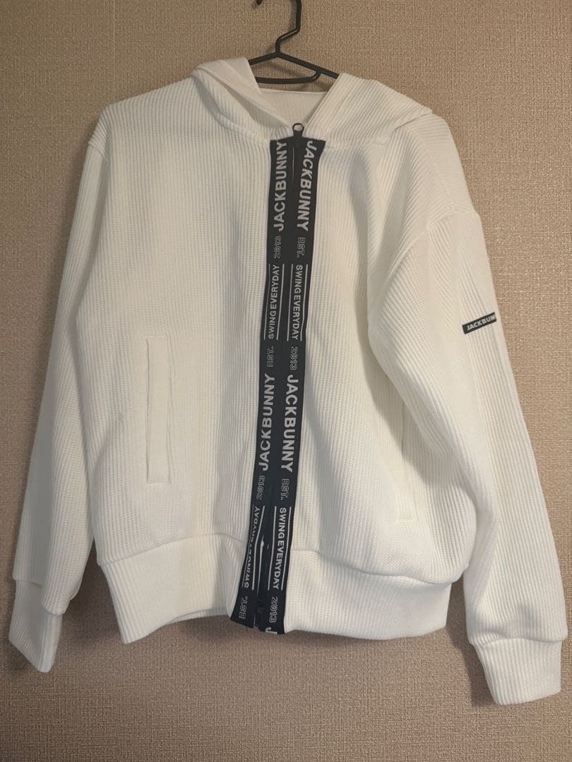 ジャックバニー パーカー Sサイズ 白 ゴルフウェア 新品未使用✨️