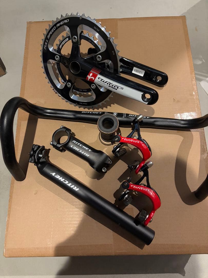 wilier ritchey FSAハンドル シートポスト クランク ブレーキ