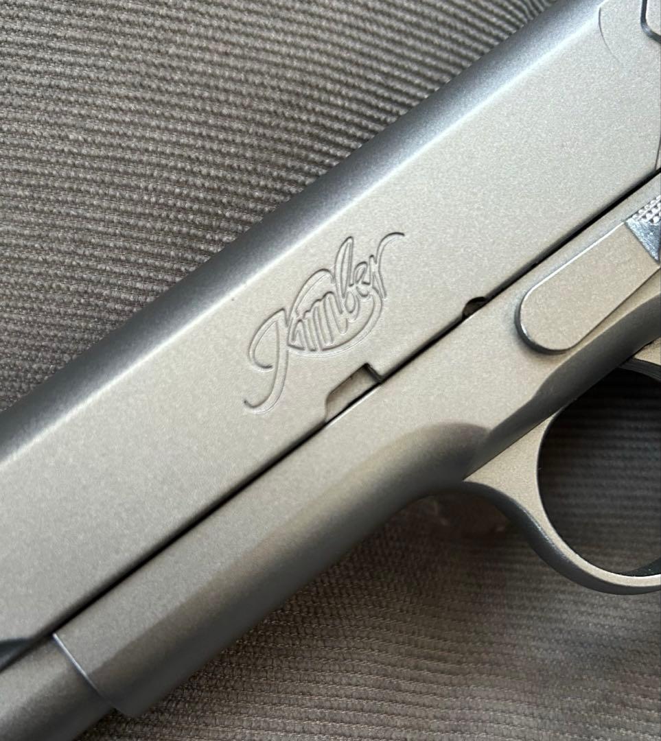 【WA】KIMBER SIS CUSTUM オールシルバー【ロス市警モデル】