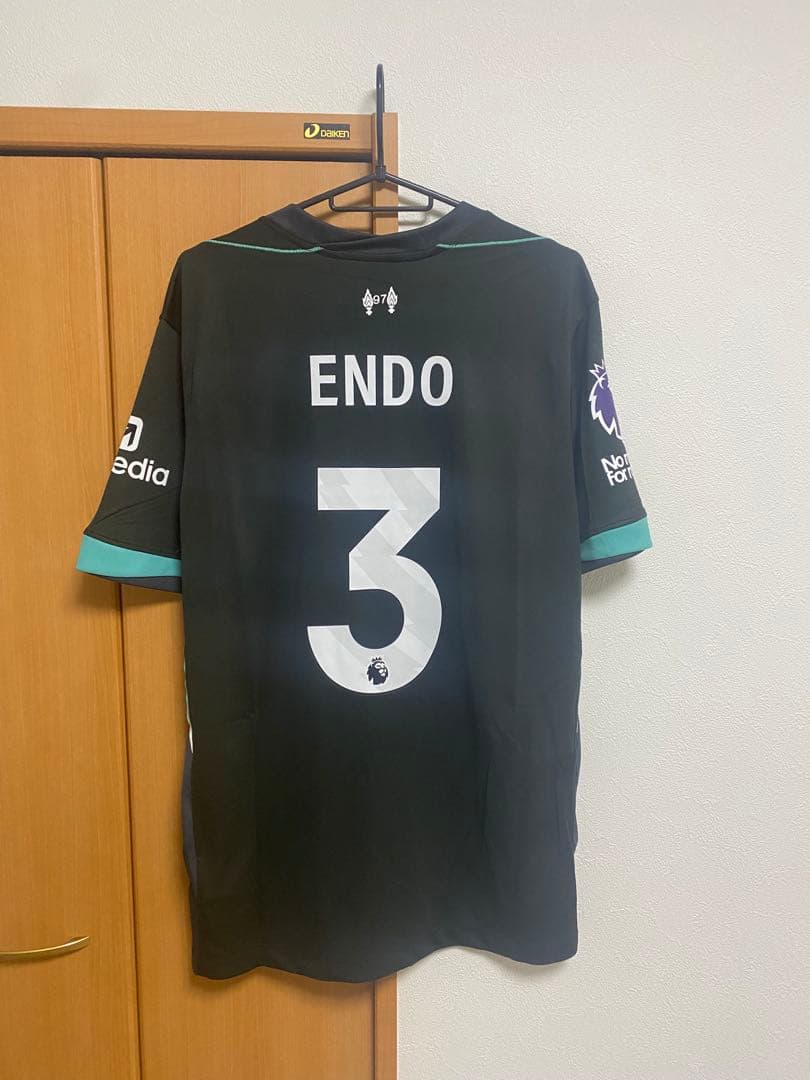 新品　リバプール ENDO選手 半袖 シャツ 3番 遠藤航