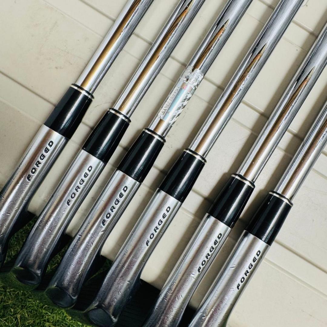 【良品】スリクソン ZX7 MKⅡ メンズアイアンセット 6本 スチール S