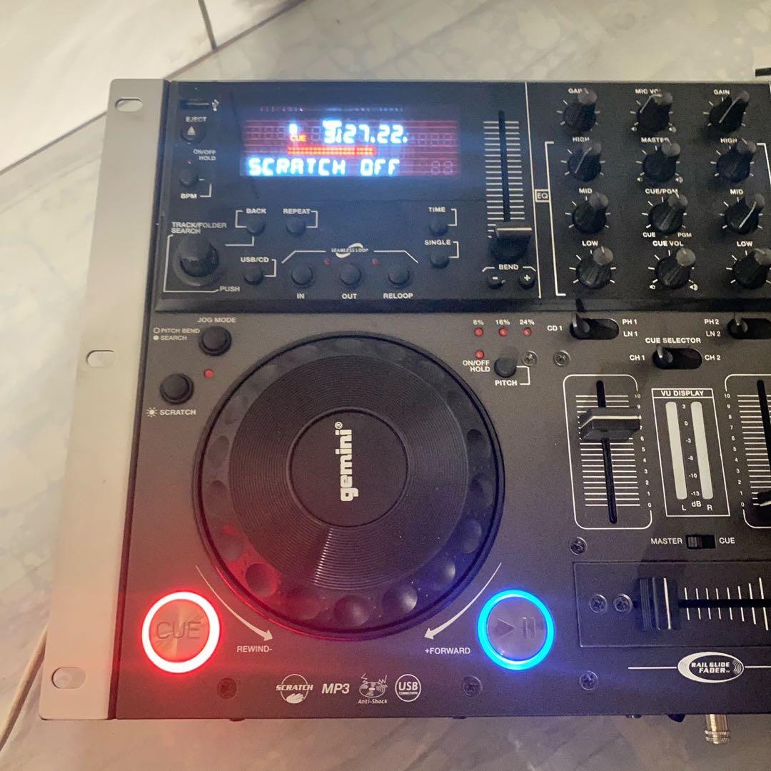 GEMINI CDMP-6000 ジェミナイDJターンテーブルCDMP3 CDJ