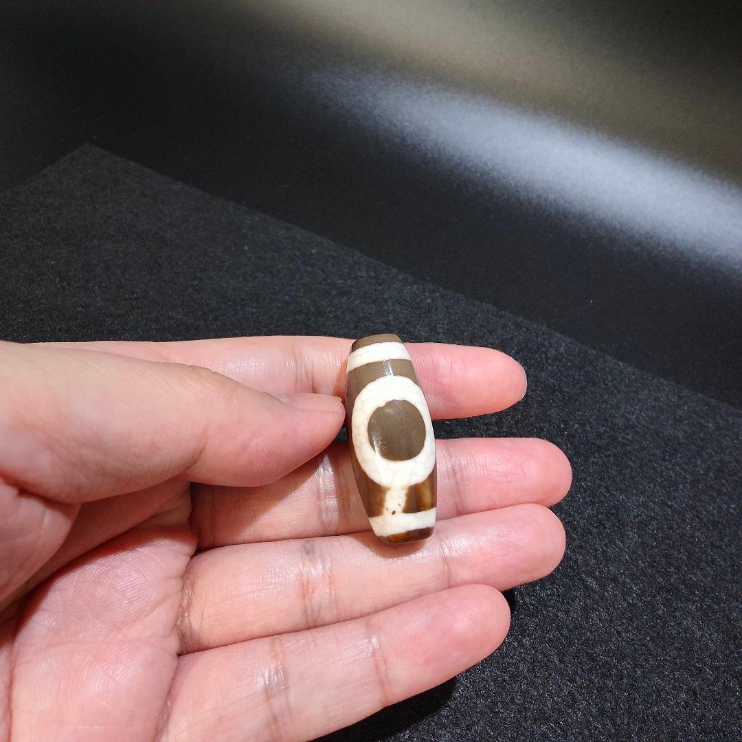 51 至純龍紋天地天珠　大　レア物　天珠　風水　占い　魔除け　天然石　開運　鉱物