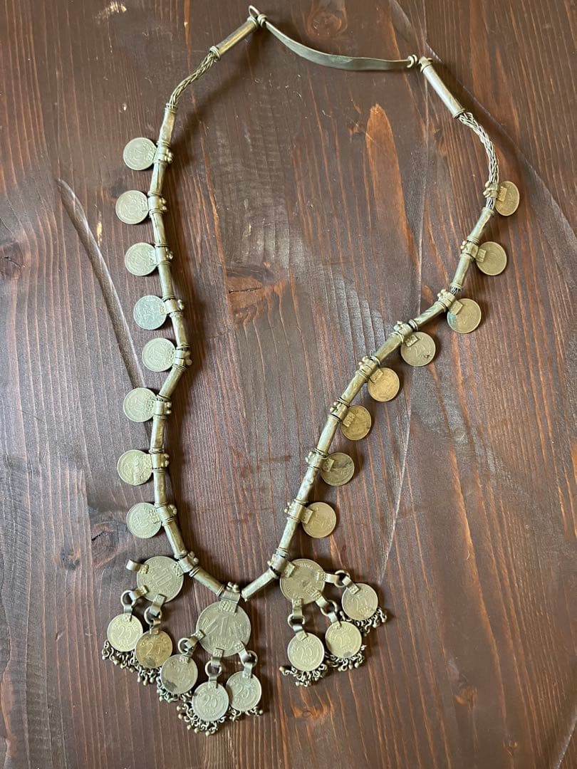 インド　バンジャラ族　ヴィンテージ　　ネックレス　少数民族　トライバルアート