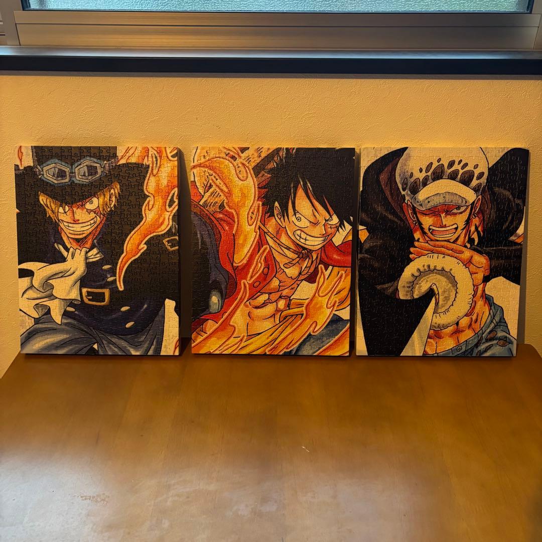 ワンピース ジグソーパズル 完成品　まとめ売り