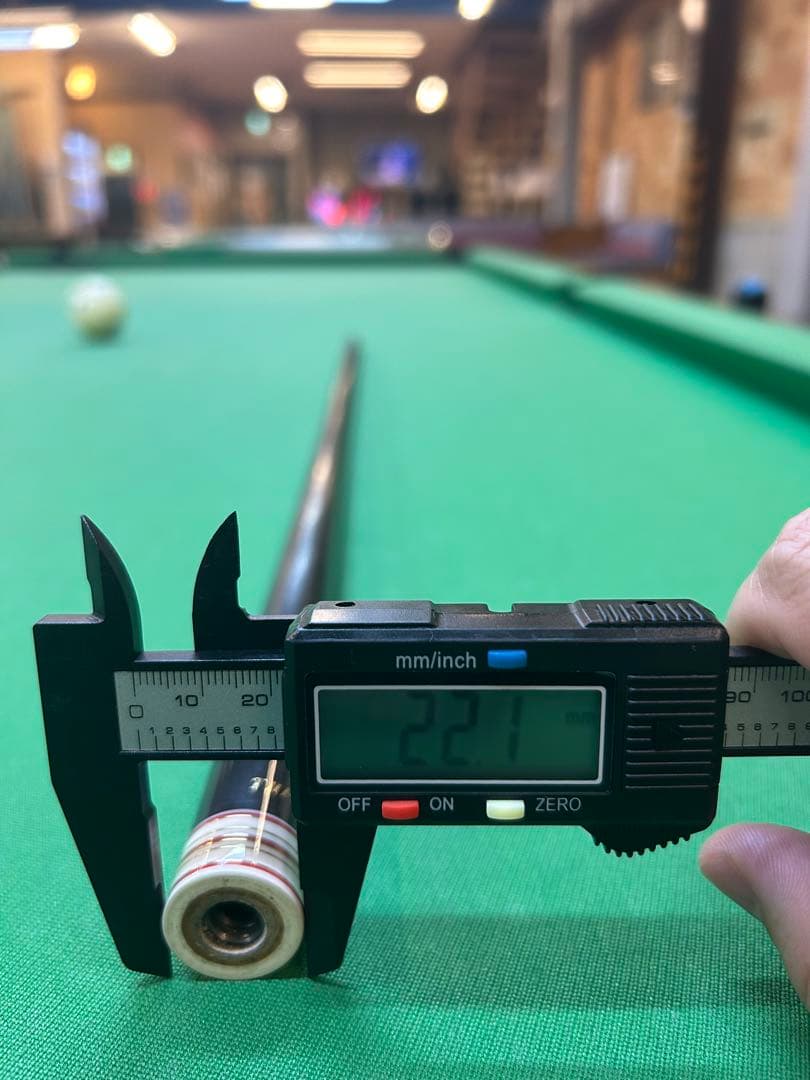 カーボンシャフト　ラジアル　ビリヤード