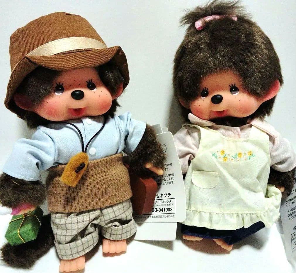 希少！！2024.虎さんサミット限定品 ！ 虎さんモンチッチと、妹さくらチッチ