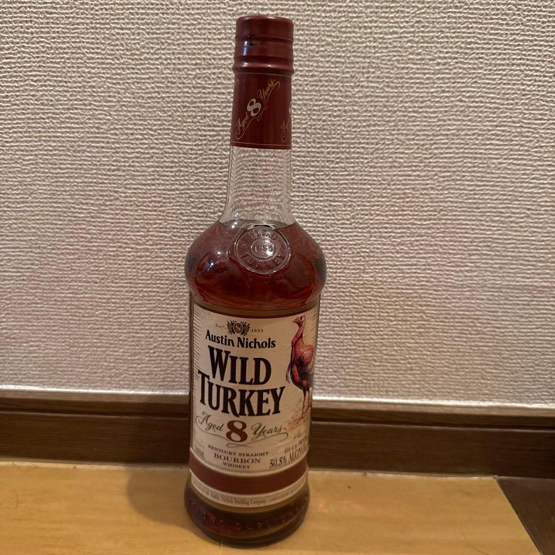 Wild Turkey 8年 ワイルドターキー8年　バーボンウイスキー　終売