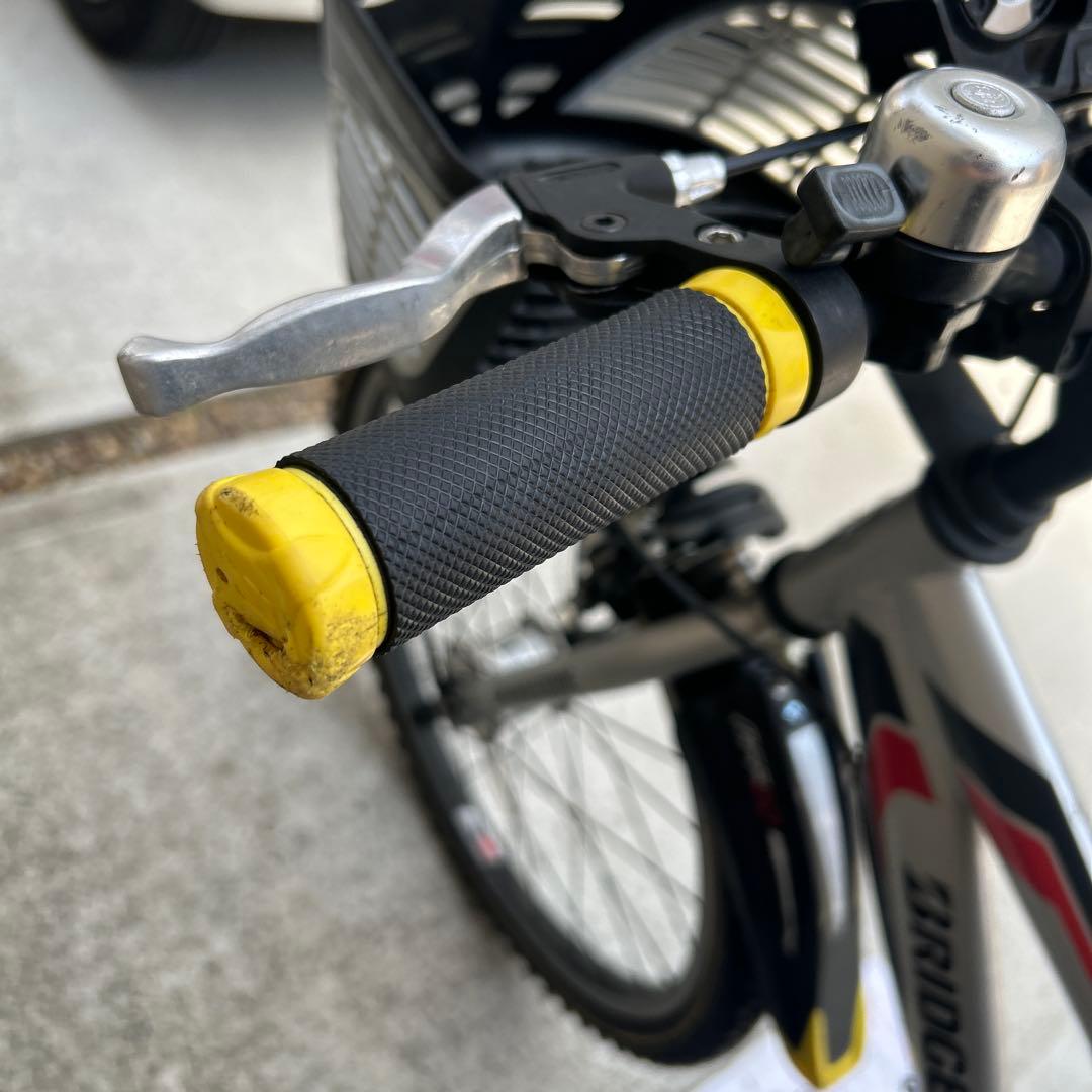 ブリヂストン クロスファイヤージュニア 22インチ シルバー&ブラック 自転車