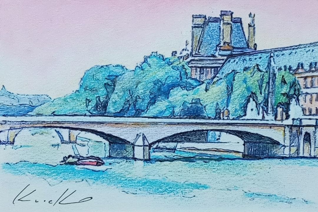 GP143★原画を飾る！！★師：平山郁夫★東京芸大卒★有名百貨店人気作家