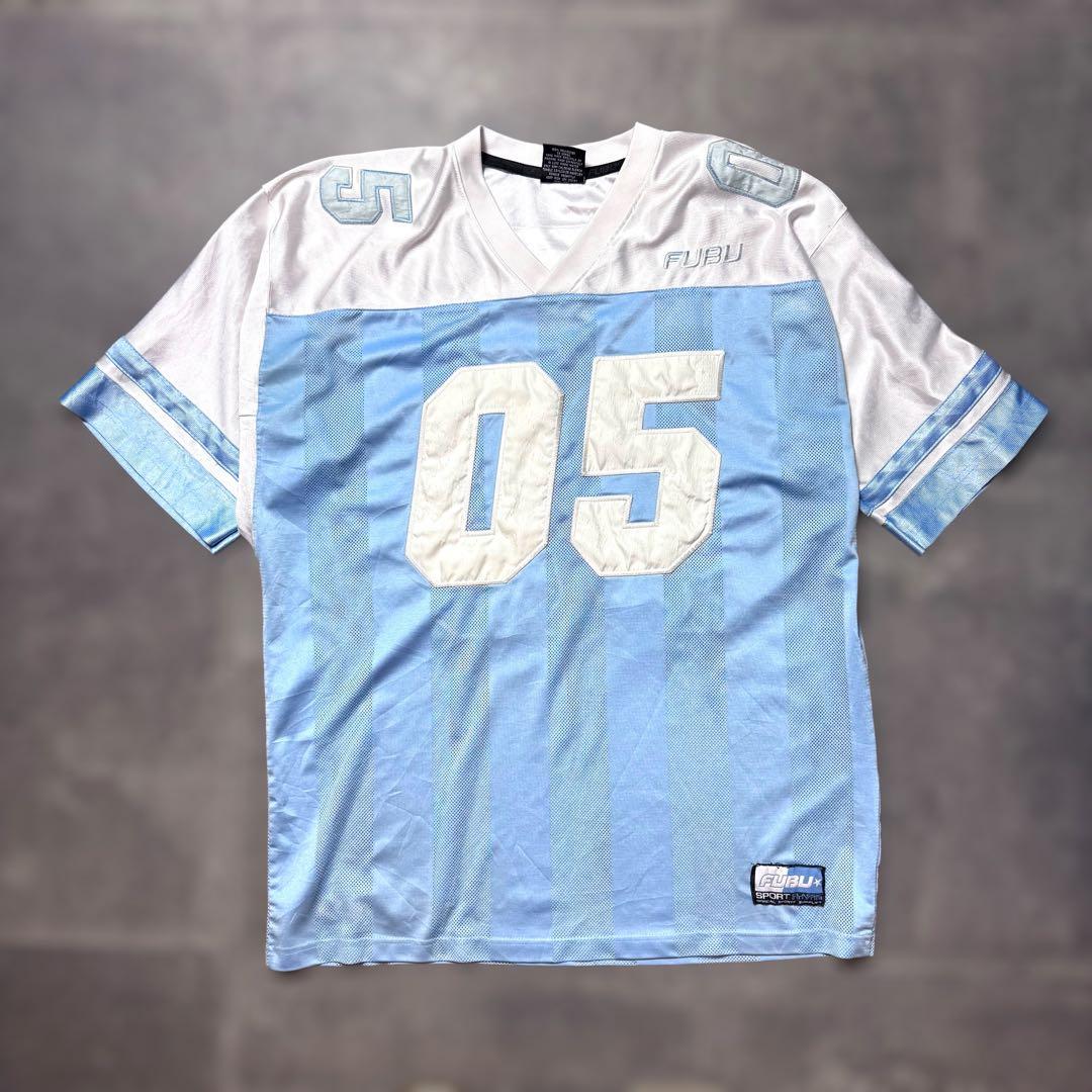 FUBU フブ ゲームシャツ L 半袖シャツ b-boy HIPHOP