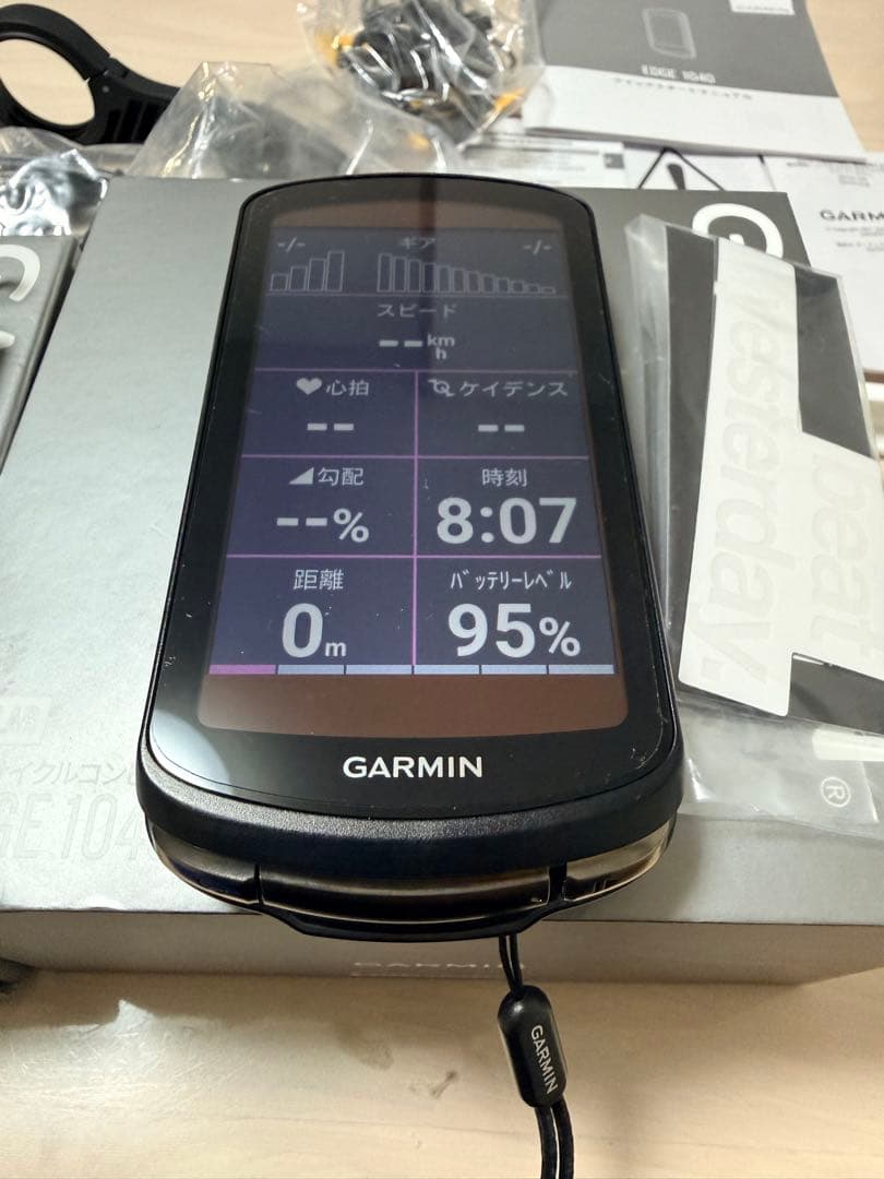 Garmin EDGE 1040 SOLARサイクルコンピューター 本体