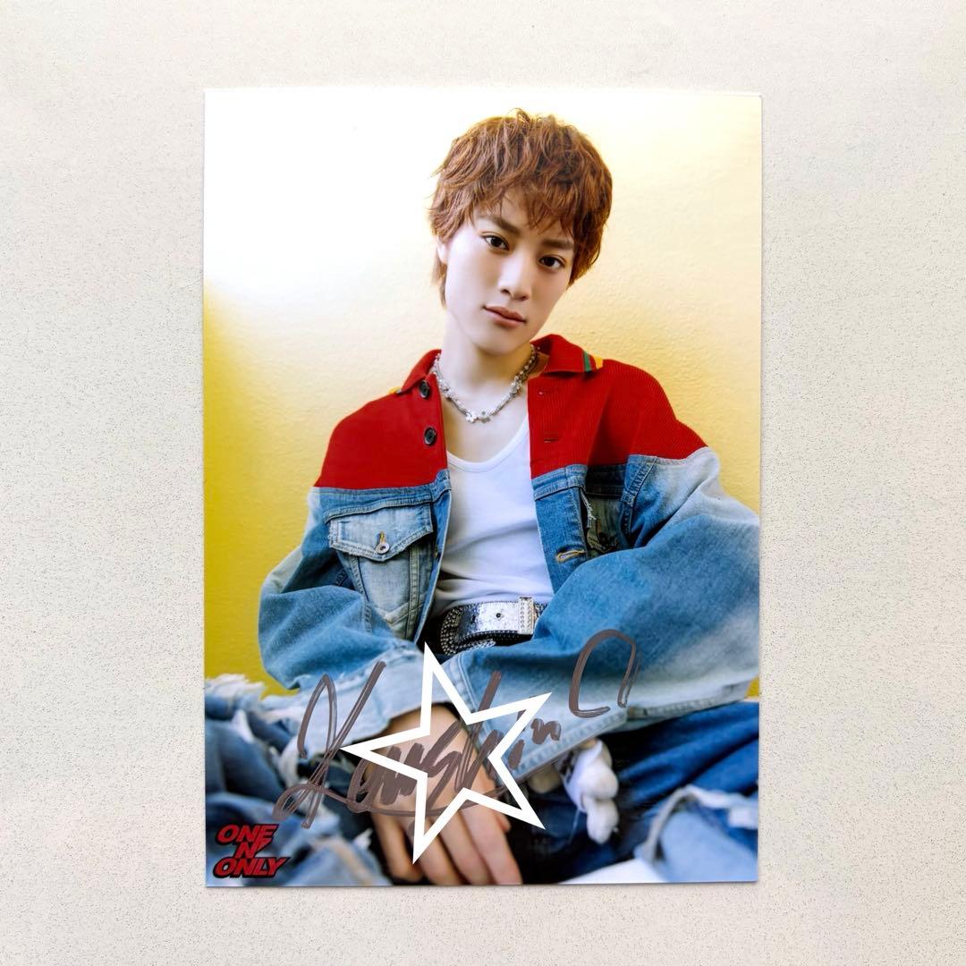 ONE N' ONLY ワンエン 上村謙信 KENSHIN 生写真 サイン 生誕