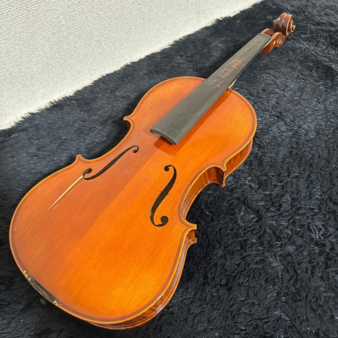 Gliga Vasile ビオラ 抜け殻 弦楽器 虎杢 67cm 本体 木目