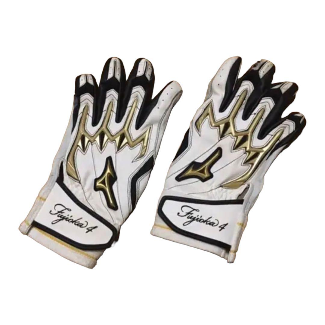 ロッテ　　藤岡裕大　バッティンググローブ