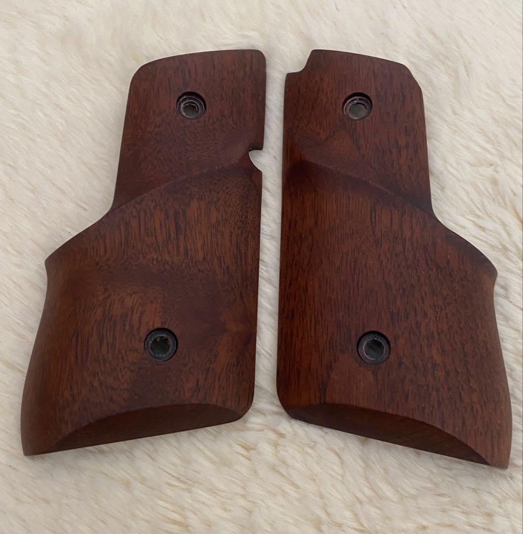 千束の銃 木製グリップ