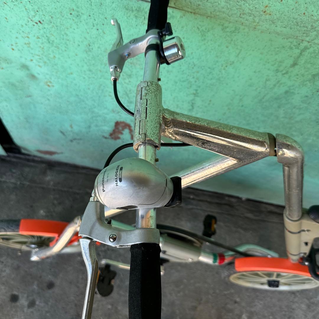 折りたたみ自転車 小径車輪 シルバー