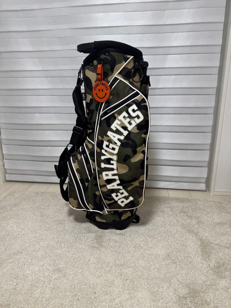‼️美品‼️パーリーゲイツ キャディバック スタンド式 カモ柄