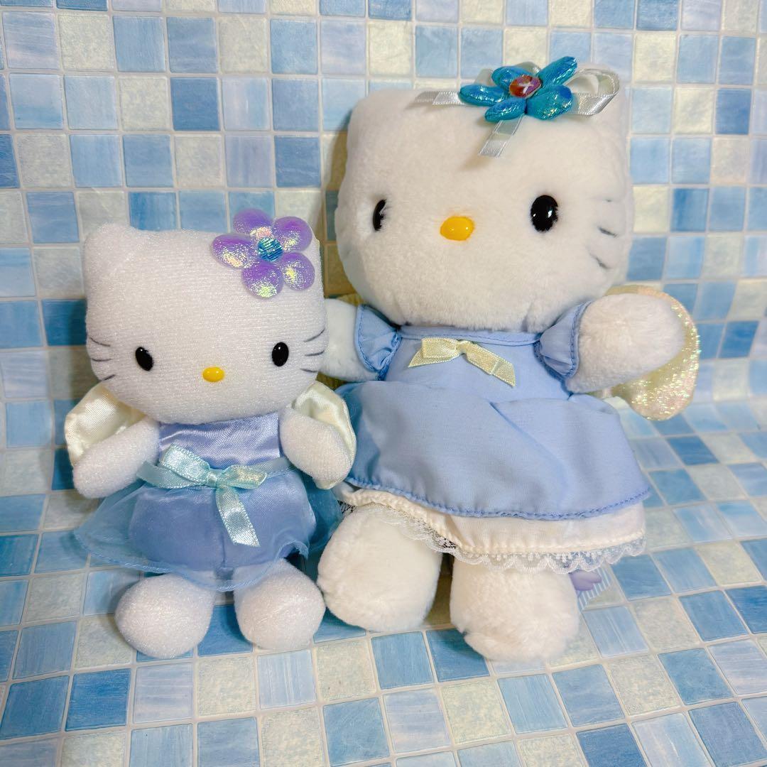 サンリオ　エンジェル　ハローキティ ぬいぐるみ　2001年製品　2点セット