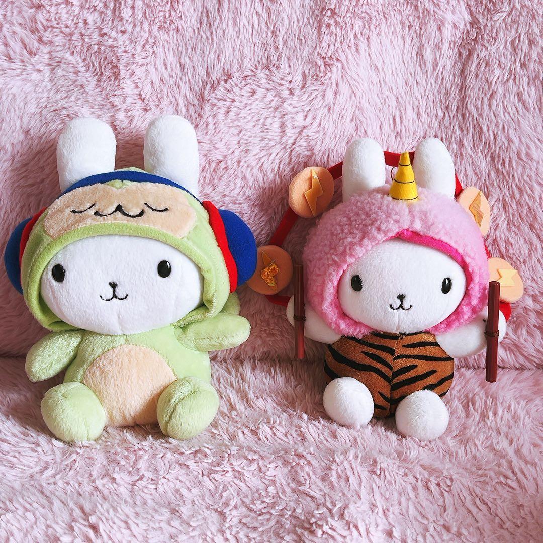 希少　平成レトロ　うさずきん　ぬいぐるみ 9体セット