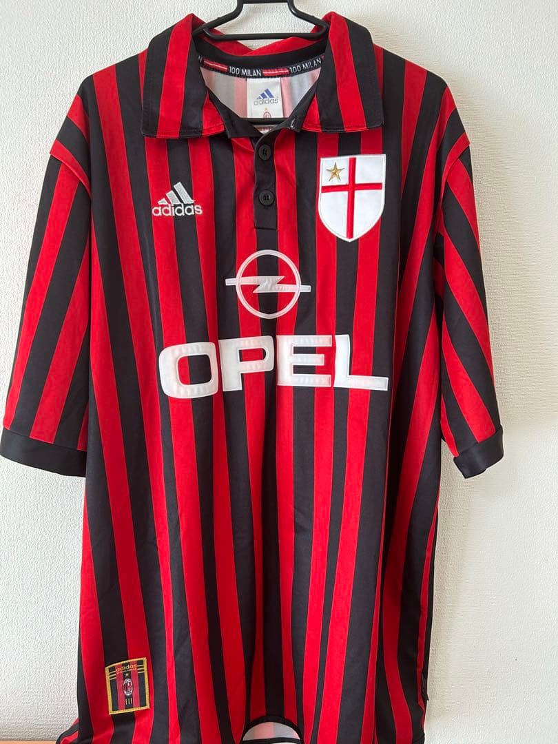 ACミラン 100周年 半袖 ユニフォーム 復刻モデル シェフチェンコ