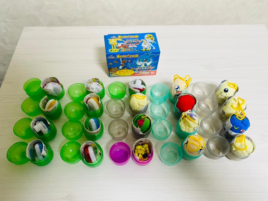 み*ち様 デジモンアドベンチャー　02 ワンダーカプセル 当時物 未開封品あり