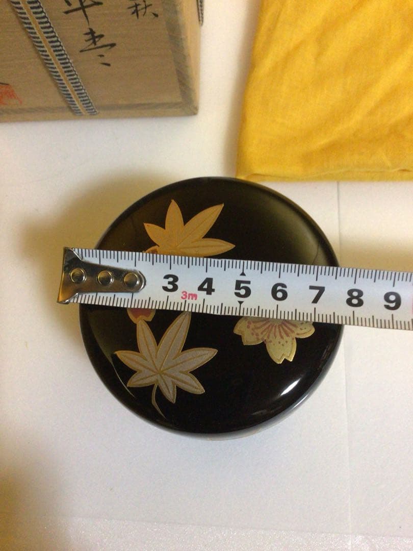 茶道具 棗 おそらく未使用品 共箱付き