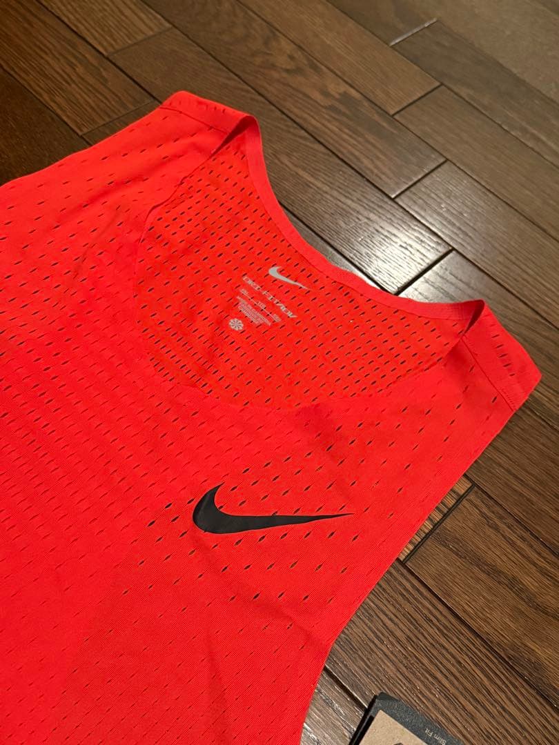 ナイキNIKE エアロスイフト シングレット レーシングシャツ