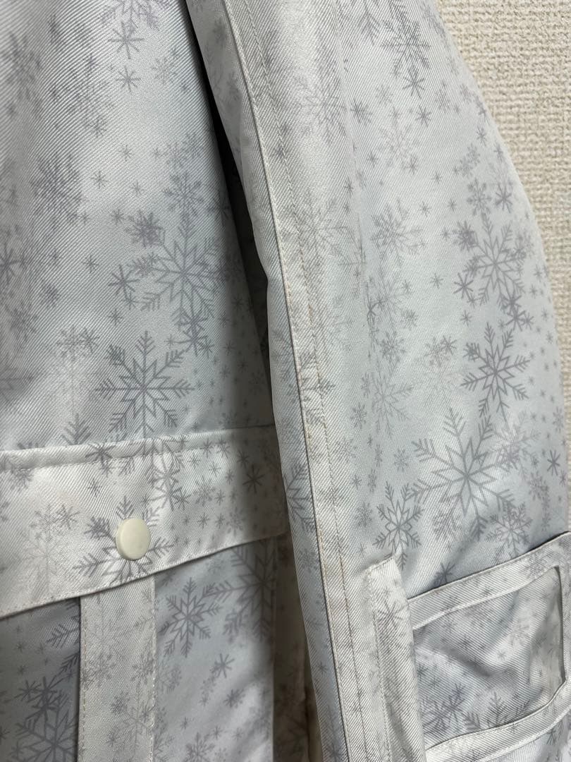 【りり】cosby スノーボードウェア 上下セット　ホワイト/ネイビー