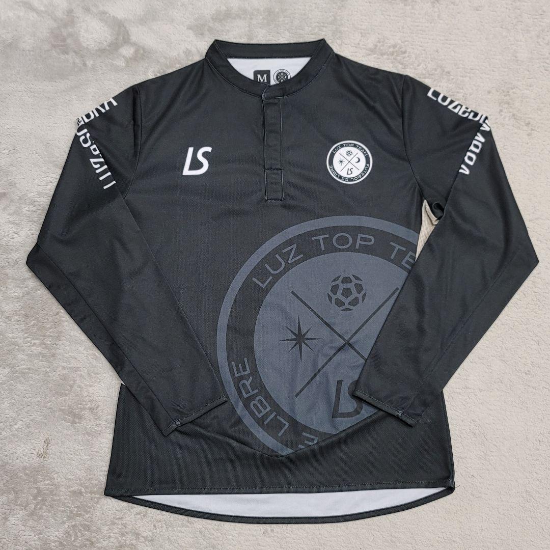 ルースイソンブラ　トップチーム　プラシャツ　M　黒　長袖　フットサル　ドミンゴ